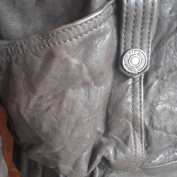 7 For All Mankind Brown/Khaki Fly-in-style Bomber - Picture 4 of 8